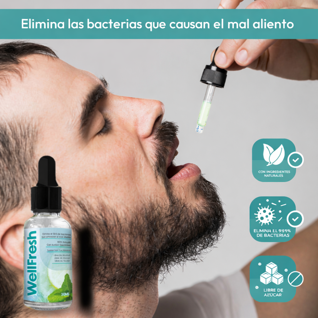 Elimina el Mal Aliento Well Fresh 2x1