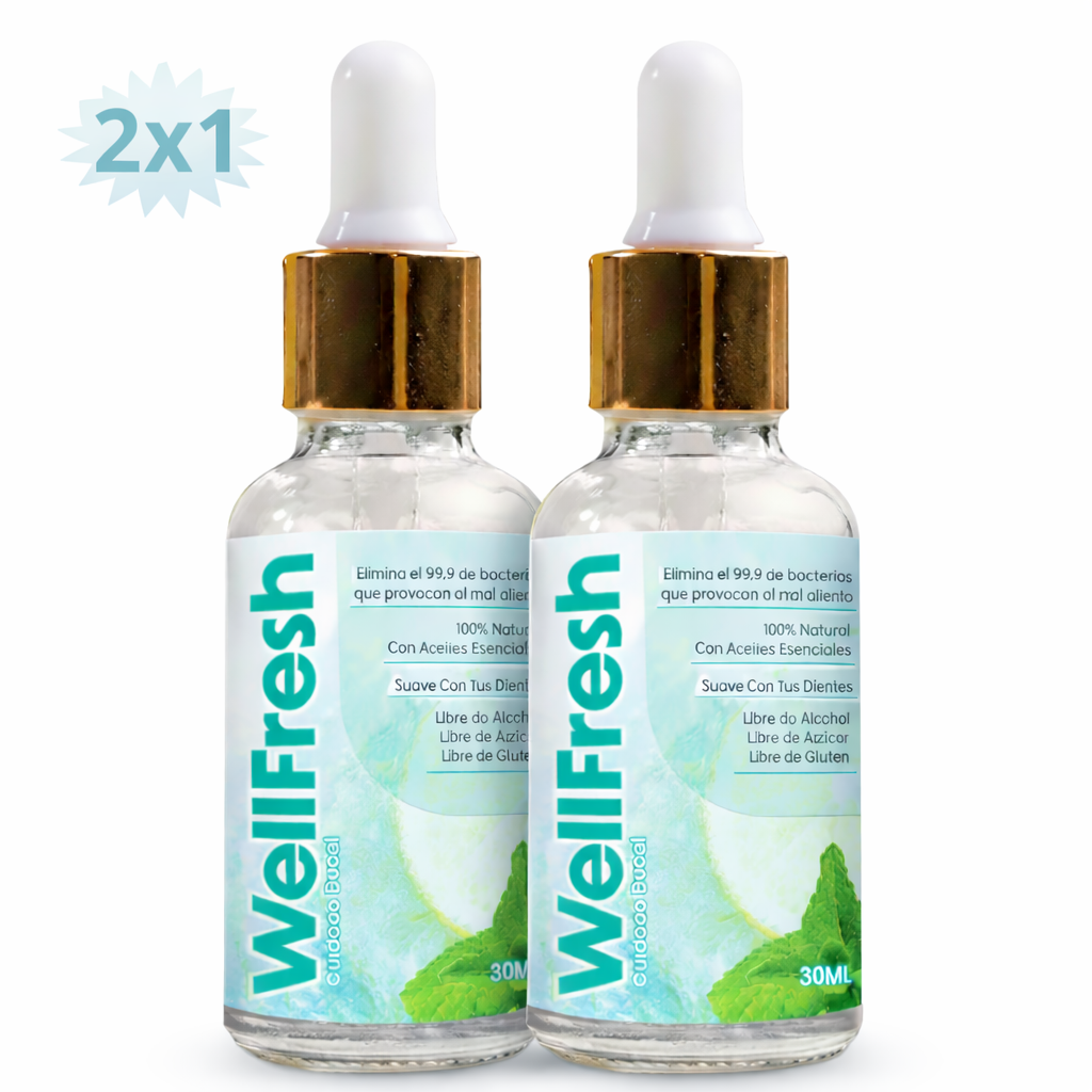 Elimina el Mal Aliento Well Fresh 2x1