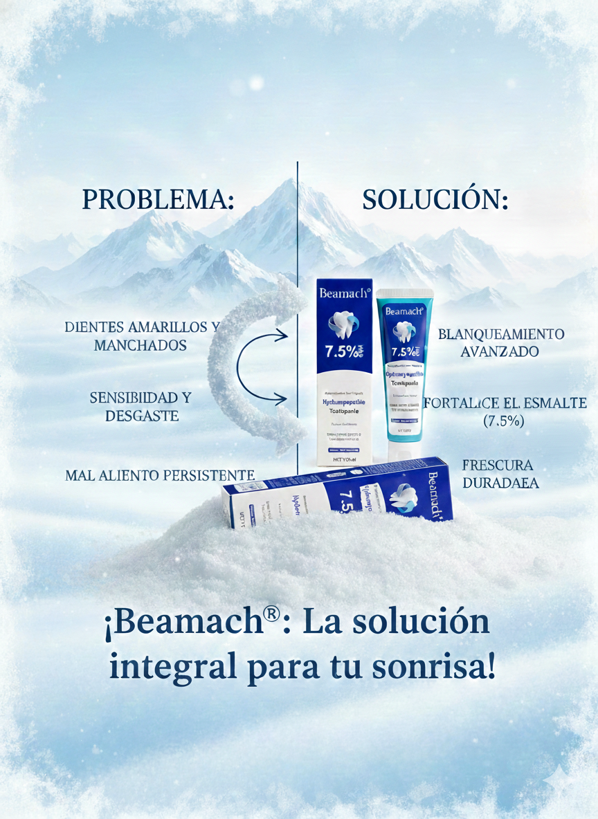 Crema Dental Blanqueadora Beamach® 120 ml
